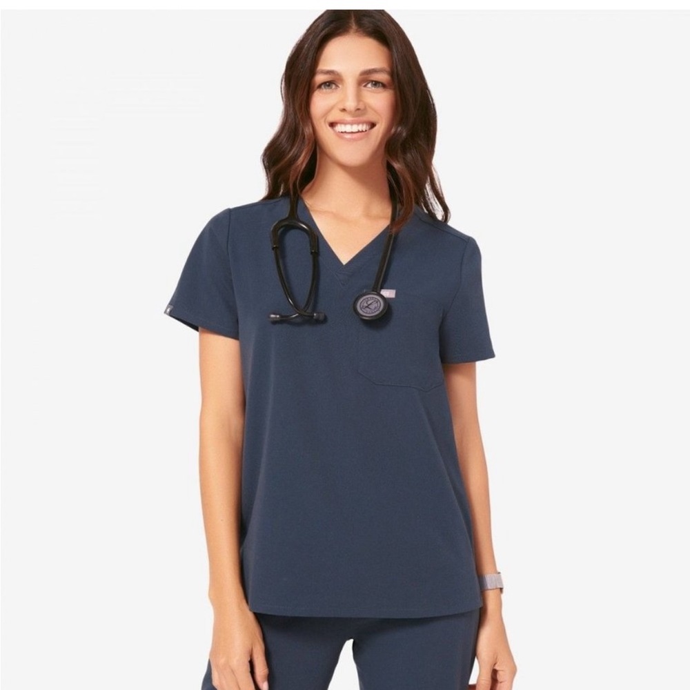 Figs Catarina Top in Dark Harbor